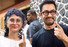 Photo of आमिर खान ने एक्स वाइफ किरण राव के साथ डाला वोट