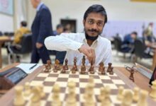 Photo of अराविंद चिदंबरम ने शारजाह मास्टर्स शतरंज में एकल बढत बनाई