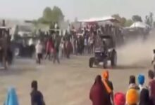 Photo of पंजाब के फगवाड़ा में ट्रैक्टर रेस दौरान एक ट्रैक्टर बेकाबू होकर लोगों की भीड़ पर चढ़ गया, हादसे में करीब 5 लोग घायल